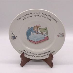 WEDGWOOD PETER RABBIT PORCELAIN SMALL PLATE